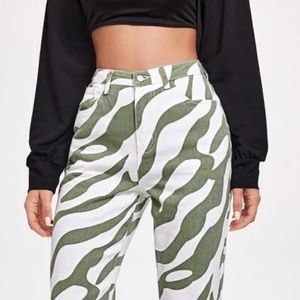 Zebra jeans